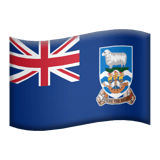 Falkland-szigetek Apple Emoji