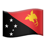 Pápua Új-Guinea Apple Emoji