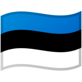Észtország Android/Google Emoji