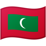 Maldív-szigetek Android/Google Emoji