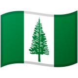 Norfolk-sziget Android/Google Emoji