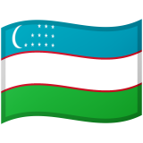 Üzbegisztán Android/Google Emoji