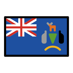 Déli-Georgia és Déli-Sandwich-szigetek OpenMoji Emoji