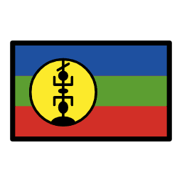 Új-Kaledónia OpenMoji Emoji