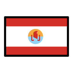 Francia Polinézia OpenMoji Emoji