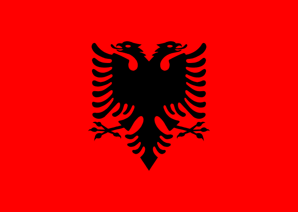 Albánia zászlaja