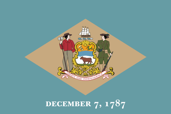 Delaware zászlaja