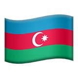 Azerbajdzsán Apple Emoji