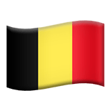 Belgium Apple Emoji