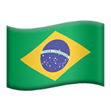 Brazília Apple Emoji