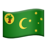 Kókusz (Keeling)-szigetek Apple Emoji