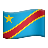 Kongói Demokratikus Köztársaság Apple Emoji