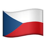 Csehország Apple Emoji