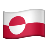 Grönland Apple Emoji