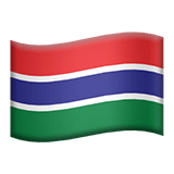 Gambia Apple Emoji