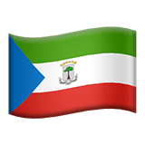 Egyenlítői-Guinea Apple Emoji