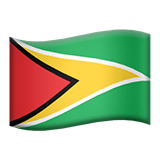 Guyana Apple Emoji