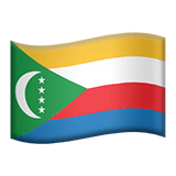 Comore-szigetek Apple Emoji