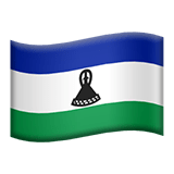 Lesotho Apple Emoji