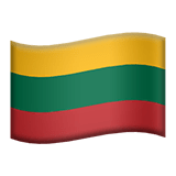 Litvánia Apple Emoji
