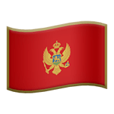 Montenegró Apple Emoji