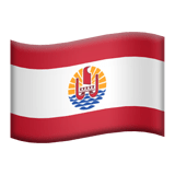 Francia Polinézia Apple Emoji