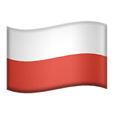 Lengyelország Apple Emoji