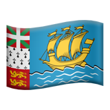 Saint-Pierre és Miquelon Apple Emoji