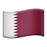 Katar Apple Emoji