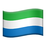 Sierra Leone Apple Emoji