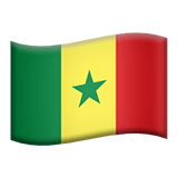 Szenegál Apple Emoji