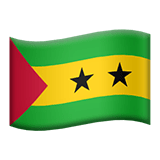 São Tomé és Príncipe Apple Emoji
