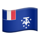 Francia déli és antarktiszi területek Apple Emoji
