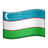 Üzbegisztán Apple Emoji
