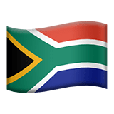 Dél-afrikai Köztársaság Apple Emoji
