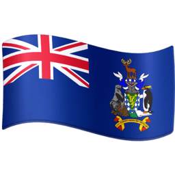 Déli-Georgia és Déli-Sandwich-szigetek Facebook Emoji