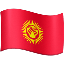 Kirgizisztán Facebook Emoji