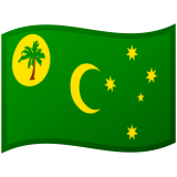 Kókusz (Keeling)-szigetek Android/Google Emoji