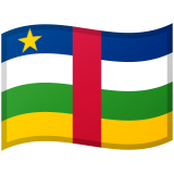 Közép-afrikai Köztársaság Android/Google Emoji