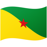 Francia Guyana Android/Google Emoji