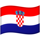Horvátország Android/Google Emoji