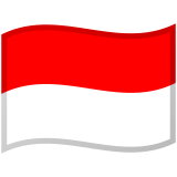 Indonézia Android/Google Emoji
