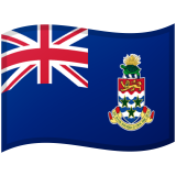 Kajmán-szigetek Android/Google Emoji