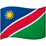 Namíbia Android/Google Emoji