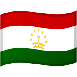 Tádzsikisztán Android/Google Emoji
