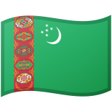 Türkmenisztán Android/Google Emoji