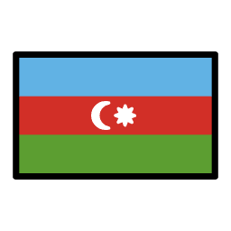 Azerbajdzsán OpenMoji Emoji