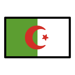 Algéria OpenMoji Emoji
