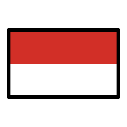 Indonézia OpenMoji Emoji