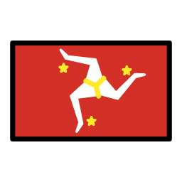 Man-sziget OpenMoji Emoji